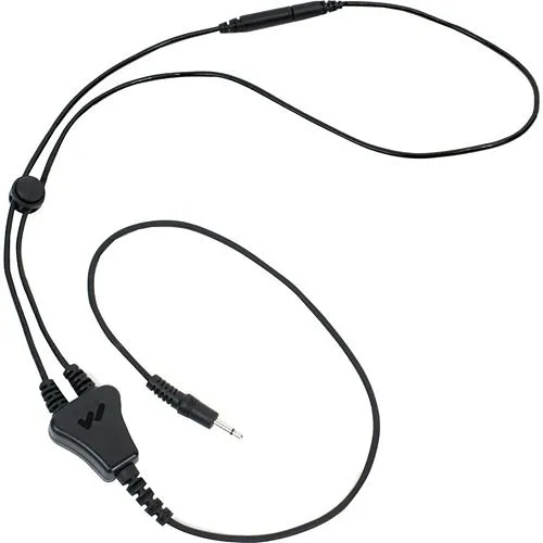 Williams AV NK L001 Monoaural 18" Neckloop Telecoil (T-Coil) Coupler, 3.5mm Mono Plug