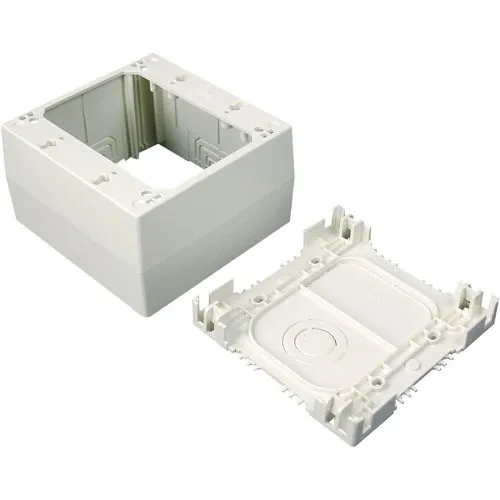 Wiremold NM2044-2 Extra Deep Device Box Fitting, Ivory, TAA Compliant