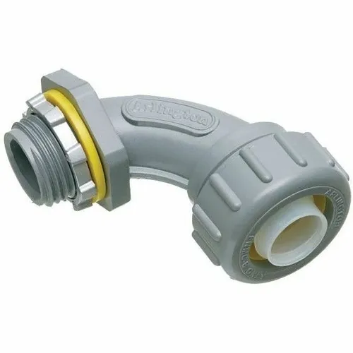 Arlington NMLT9075 Conduit Adapter, 3/4" PVC LT 90 Degree Connector