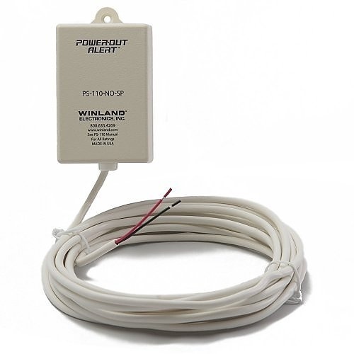 Winland PS-110 Power-Out Alert, Power Outage Detector for 120V AC Outlet