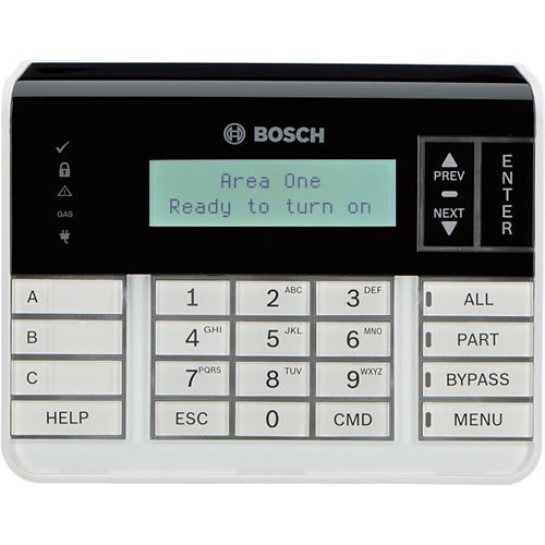 Bosch B920 2-Line Alphanumeric Intrusion LCD Keypad, SD12 Bus Compatible