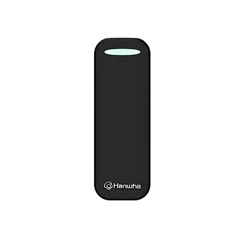 Hanwha NOD-AX10S OnCAFE Mullion Mount Credential Reader, Multi-Technology, 13.56 MHz NFC, 125 kHz PROX, Bluetooth BLE 5.3