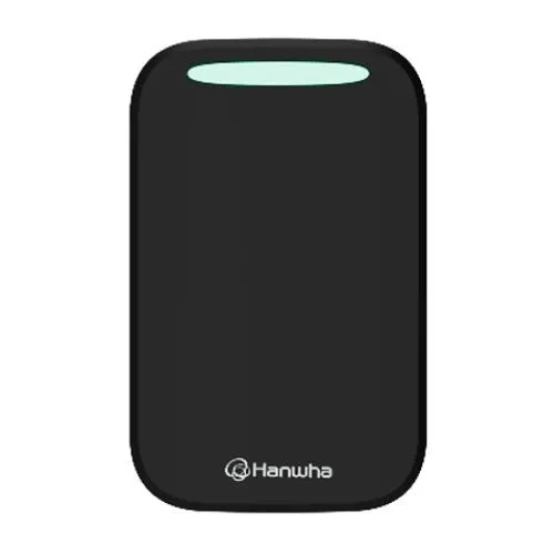 Hanwha NOD-AX20S OnCAFE Single Gang Credential Reader, Multi-Technology, 13.56 MHz NFC, 125 kHz PROX, Bluetooth BLE 5.3