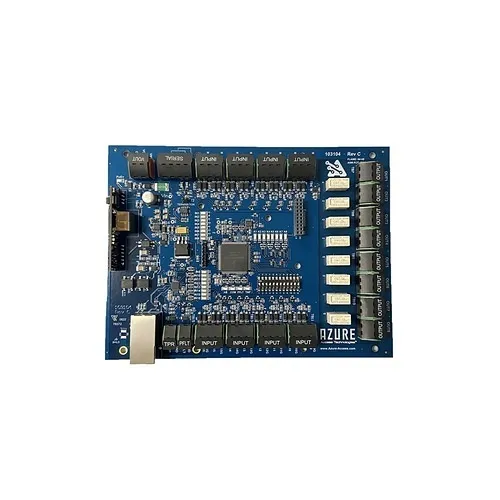 Hanwha NOP-IO168S OnCAFE I/O Expansion Panel, (16) High-Precision Supervised Inputs, (8) Form-C Relay Outputs