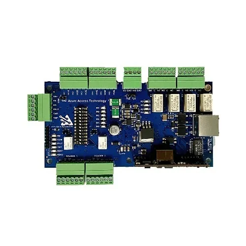 Hanwha NOP-RI2MS OnCAFE Reader Expansion Panel, (2) Wiegand / OSDP Reader Ports, (6) High Precision Supervised Alarm Inputs, (2) Unsupervised Dedicated Inputs, (4) Form-C Relay Outputs