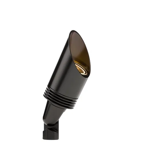 FX Luminaire NP-ZDC-FB Designer Collection Series LED Up Light, Zone / Dim / Color with Luxor, Black