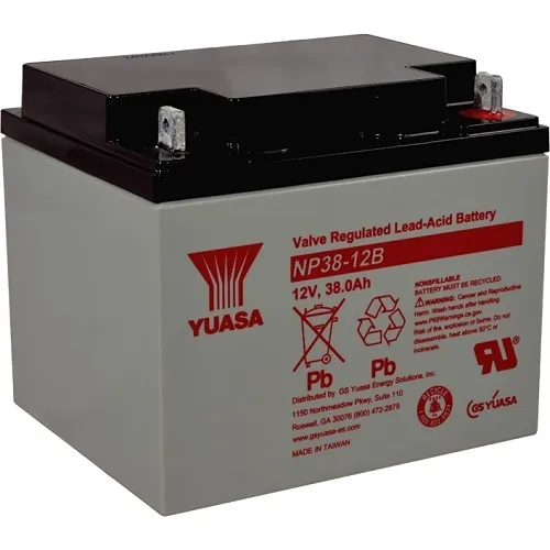 Yuasa NP38-12 12V 38Ah General Purpose VRLA Battery