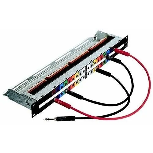 Neutrik NPP-TB 19" Rack Mount Patch Panel, 1U