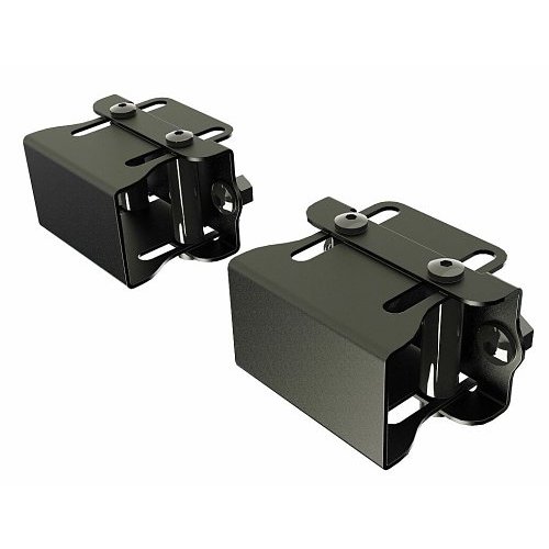 MantelMount GS60 Thin TV Gap Spacer Kit, Pass-Through Support, (2) Front Brackets and (2) Back Brackets