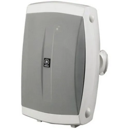 Yamaha NS-AW350W High Performance 2-Way Outdoor Speaker, Pair, White