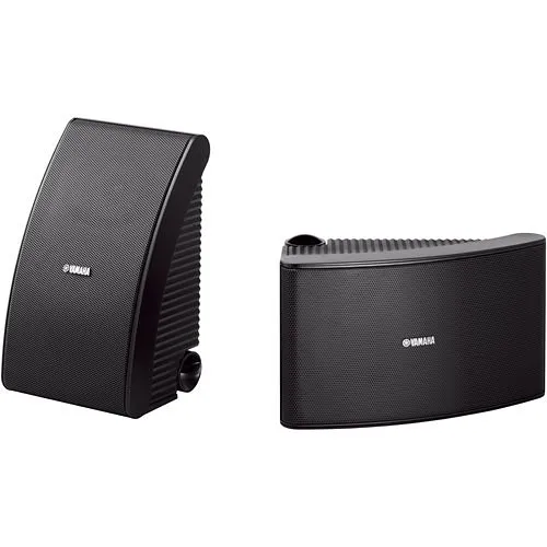 Yamaha NS-AW592 All Weather 2-Way Outdoor Speaker, Pair, Black