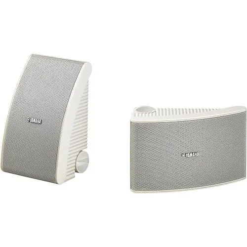 Yamaha NS-AW592 All-Weather 2-Way Outdoor Speaker, Pair, White