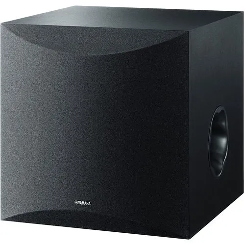 Yamaha NS-SW100 10" 100W Powered Subwoofer, Black