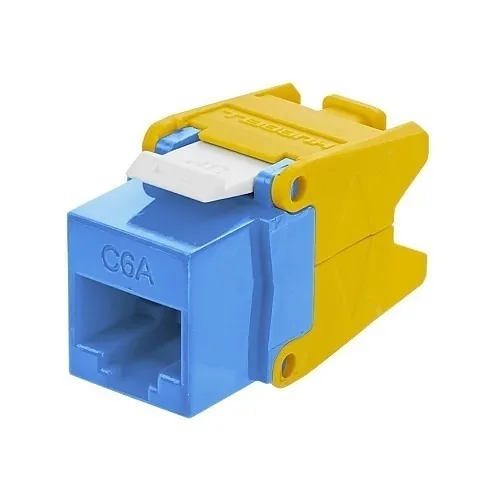 Hubbell NSJU6AB netSELECT CAT6A Jack with Cobra-Lock Termination