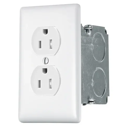 Hubbell NSOKPTR NetSelect Wall / Cabinet Mount Power Kit with Surge Suppression, 125V