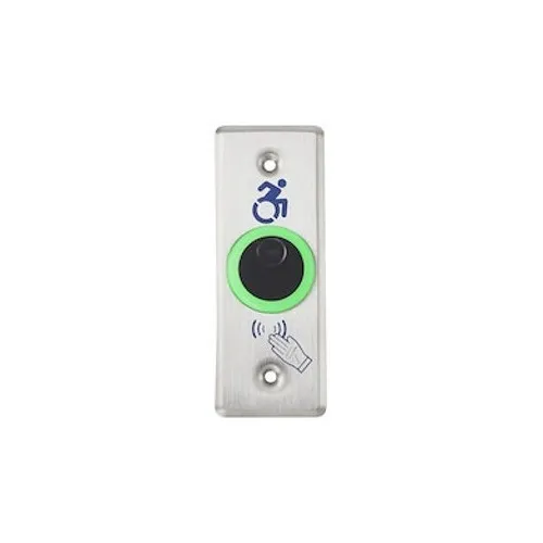 Alarm Controls NTB-3A Battery Operated No Touch Sensor, Narrow Stile with ADA Symbol