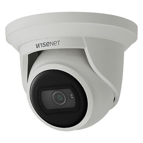 Hanwha ANE-L7012R 4MP Super-Compact Flateye Camera, 3mm Fixed Lens, IR 20m, WDR 120 dB, IP67, IK10, White