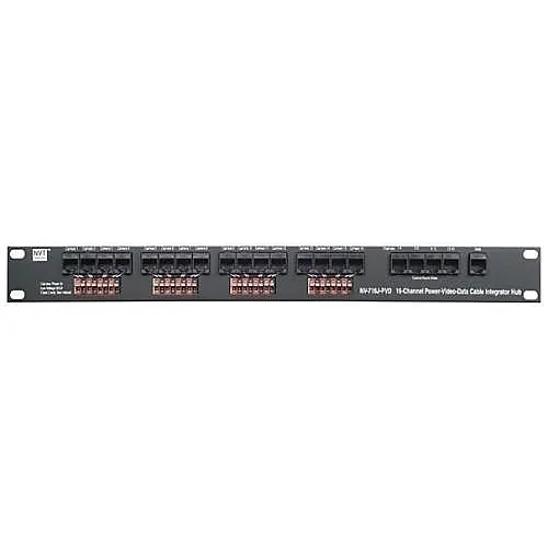 NVT Phybridge NV-716J-PVD 16-Channel Cable Integrator Hub