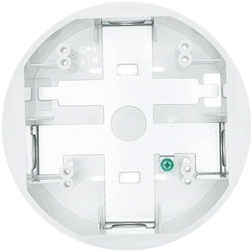 System Sensor SBBCWL Universal Ceiling Surface Mount Back Box, White