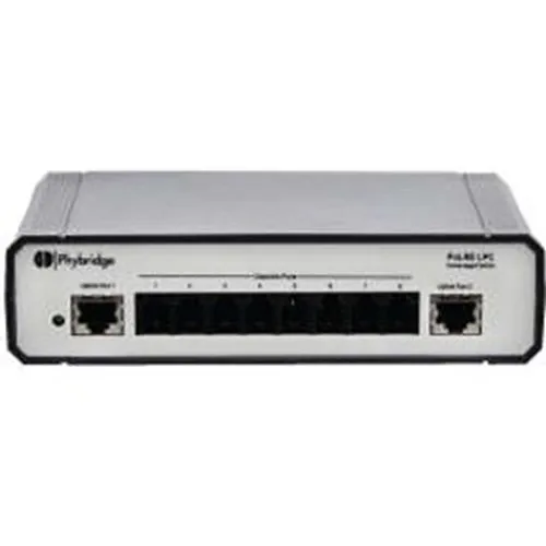 NVT Phybridge PoLRE LPC Switch Bundle with 8-Port Switch and (2) Phylink