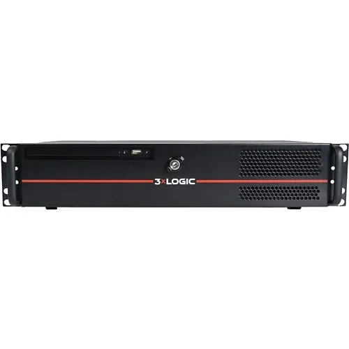 3xLOGIC NVR-2U-64CH VIGIL 2U Series Hybrid NVR, 64-Channel VMS Appliance, 2U Compact Chassis, 16GB RAM, 3 Removable Storage Bays, SSD OS Drive