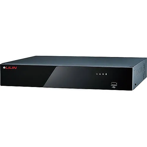 LILIN NVR6216E-1X6TB 16-Channel PoE 4K Standalone Network Video Recorder, 6TB, NDAA/TAA