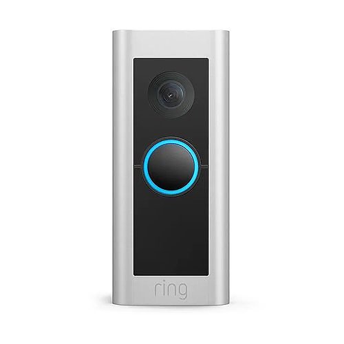 Ring Video Wired Doorbell Pro, Satin Nickel (B086Q54K53)