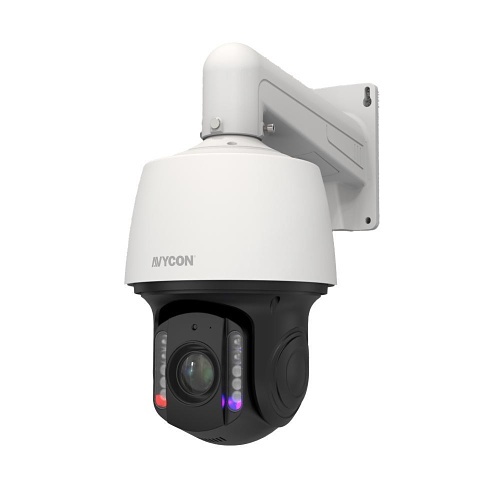AVYCON AVC-NSZ81X37LW 8MP H.265 IP PTZ Camera, Active Deterrence, 24/7, Color, IP67