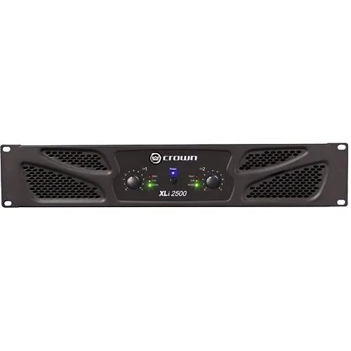 Crown NXLI2500-0-US XLi 2500 2-Channel 750W at Ohm Power Amplifier