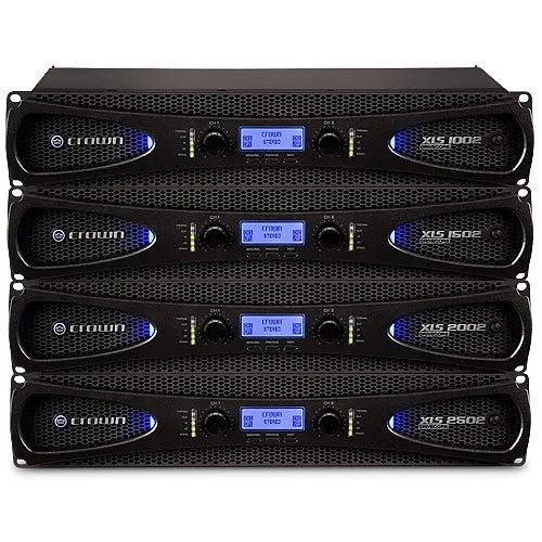 Crown 2000w Amp W/Xover And Limiter, 120v20v