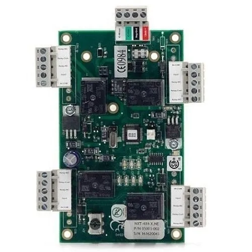 Keri Systems NXT-4X4-NE 4-Input / 4-Output Auxiliary I/O and Local Door Control Module, No Enclosure