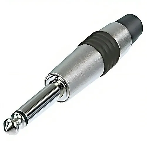 NEUTRIK NYS224C-0 REAN Phone Audio Connector Plug, Cable Mount, Nickel Plated Contacts