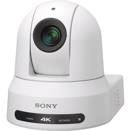 Sony Pro BRC-X400 Premium 4K30P IP PTZ Camera, NDI / HX Support, 30x Zoom, White