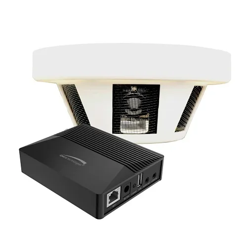 Speco O2562 2MP Covert Ceiling Mount IP Camera with Advanced Analytics