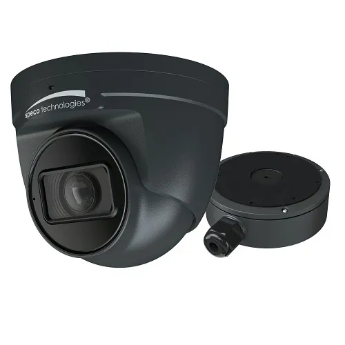 Speco O4IT2M 4MP INTENSIFIER AI IP Turret Camera with Junction