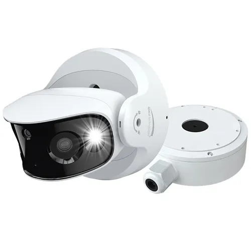 Speco O8LMST1 8MP IP Multisensor Camera, White