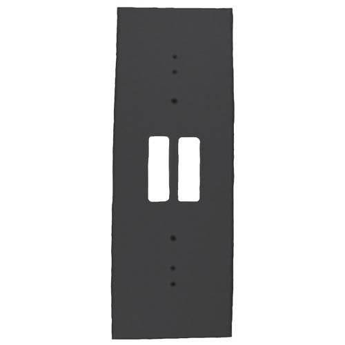 Bosch TP161 Trim Plate for Mounting Single-Gang Box Detectors, Black