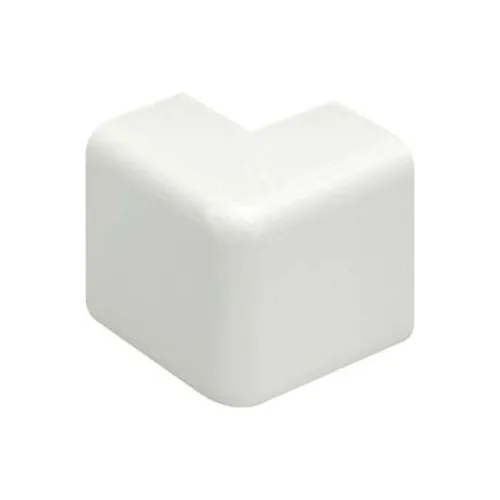 Panduit OCF10WH-X Pan-Way PVC Low Voltage Surface Raceway Outside Corner Fitting, 10-pack, White