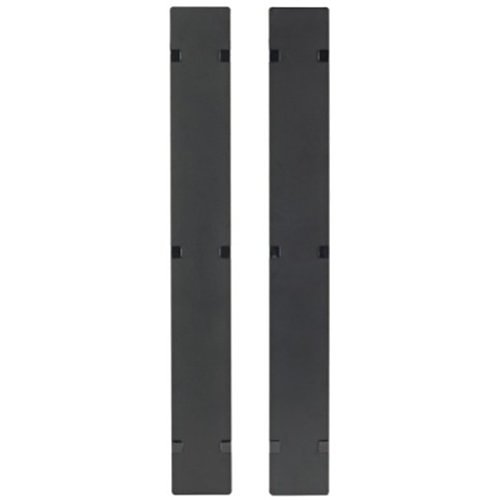 APC AR7589 NetShelter Vertical Cable Manager with Hinged Covers, 2-Piece, Black