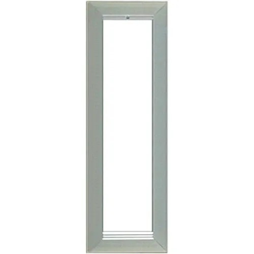 Alpha OF191 1-Gang Panel Frame, National Aluminum