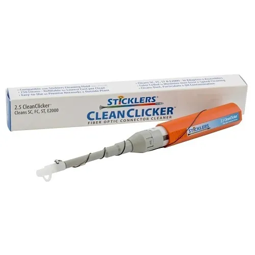 Hubbell OFCLICK750SC Fiber Optic Clean Clicker, 750 Click, SC-ST-FC