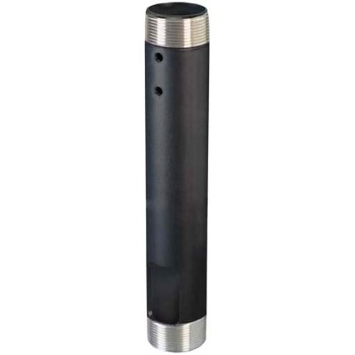 Chief CMS009 Fixed Extension Column with 1.5" NPT on Both Ends, 9", TAA Compliant, Black