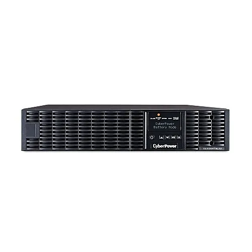CyberPower OL1500RTXL2UN Smart App Online UPS Series, Rack Tower UPS with Double Conversion Topology, Sine Wave, 1500VA 1350W, 100-125 VAC