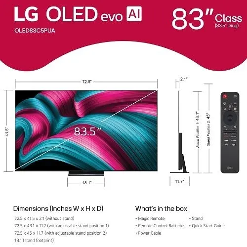 Image of YW-OLED83C5P