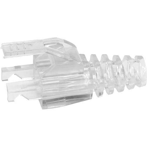 Simply45 S45-B002 CAT6/CAT6a Unshielded Standard RJ45, Pass Through, Integrated Strain Relief, 100-Pack