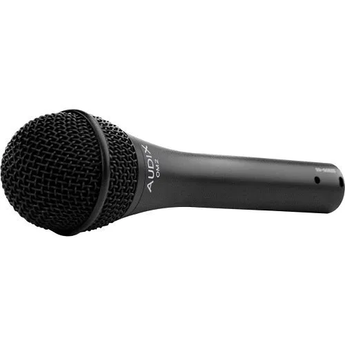 Audix OM2 All-Purpose Professional Dynamic Vocal Microphone, Black