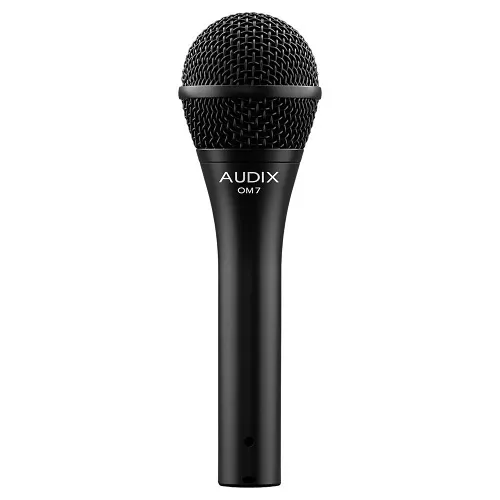 Audix OM7 Hypercardioid Dynamic Vocal Microphone, Low Output, High Feedback Rejection
