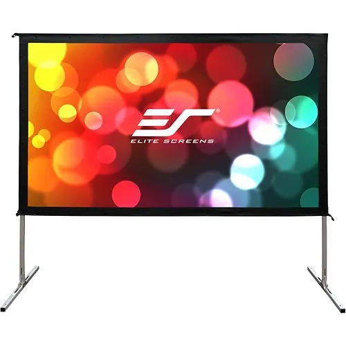 Elite Screens OMS120H2-DUAL Yard Master WraithVeil Dual Series 120" Outdoor Portable Projector Screen, 16:9