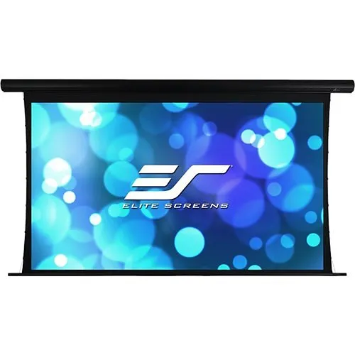Elite Screens OMS120HT-ELECTRODUAL Yard Master Electric Tension Series 120" Electric Motorized Outdoor Front/Rear Projection Screen, 16:9