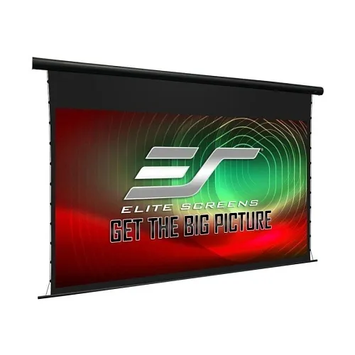 Elite Screens OMS140WHT-ELECTRIC Yard Master Electric Tension Series 140" Outdoor Motorized Projection Screen, White